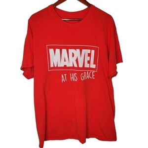 Vintage Marvel Jesus Spiderman Hulk Captain America Religious Parody T-Shirt